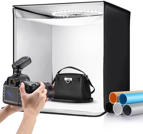 Amazon.com : Tellegloww Light Box Photography 24 x 24'' Large Photo ...
