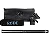 RØDE NTG4+ Versatile Dual-powered Supercardioid Condenser Shotgun Microphone with Switchable High-fr & SM4-R Suspension Shock Mount,Black #2