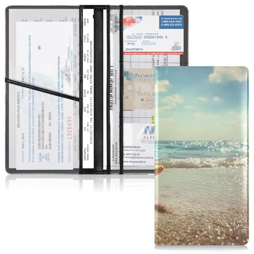 Organizador de Documentos Slim de Cuero miniatura 2