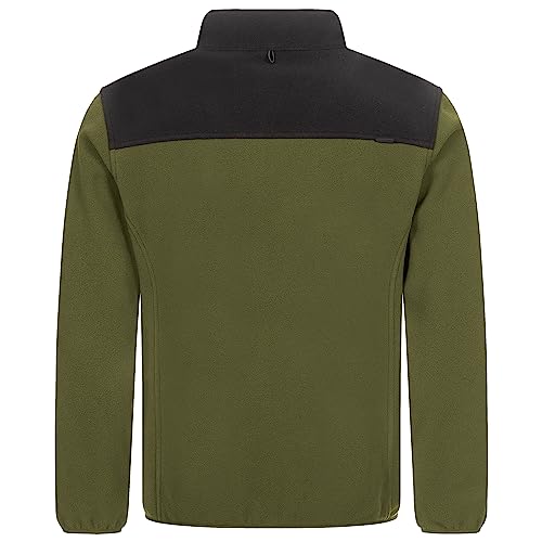 Höhenhorn Skyja Herren Fleece Pullover Schwarz/Grün Gr. XL