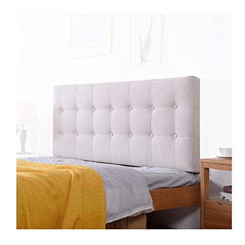 PENGFEI Bett Kopfteil Kissen Rückenlehne Bettwäsche Leinen Wand...