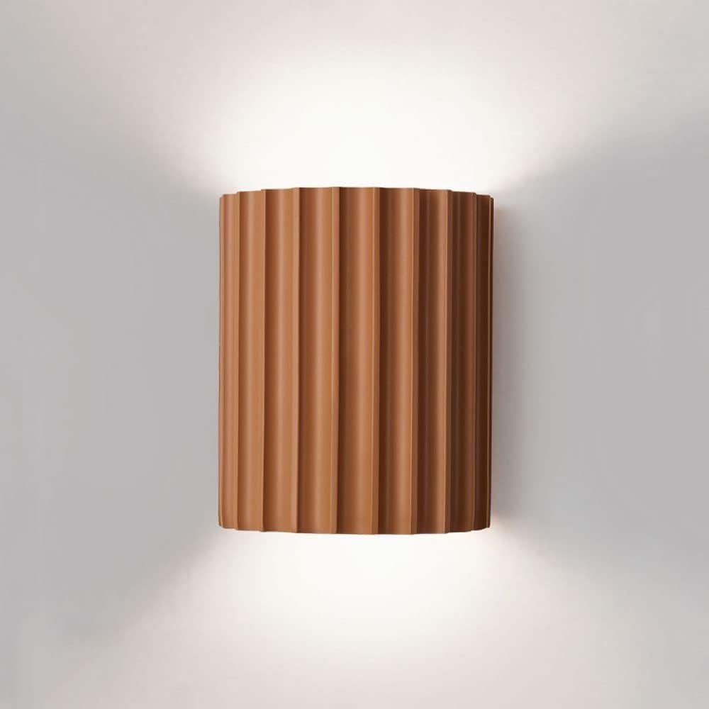 Lampa ścienna LED do sypialni, oświetlenie pośrednie z żywicy, lampka nocna G9 do sypialni, lampka nocna, salon, wejście.