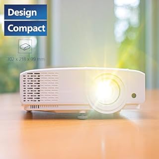 Philips, Propix 850, Vidéoprojecteur Professionnel, DLP, Home cinéma, Correction d'image avancée, 1920 x 1080 Pixels, Full HD, Haut-parleurs Interne de 2 Watts, Lumens : 4000 ANSI, Blanc