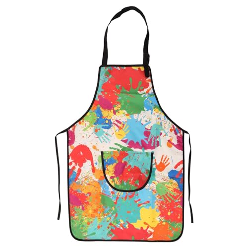 Punwey Grembiule da Pittura Bambini Regolabile