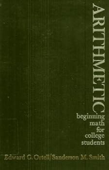 Hardcover Arithmetic; beginning math for college students Book