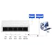SeeKool Switch de Red con 5 Puertos Ethernet RJ45 10/100 Mbps Switch...