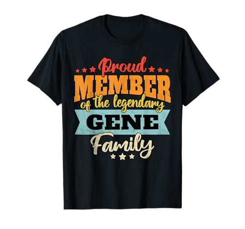 Gene Last Name Gene Family Gene T-Shirt