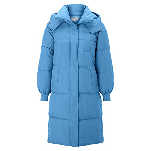 Veste en coton hiver longue contre le froid hivernal manteau épais à capuche femme