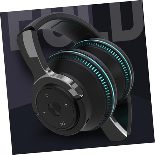 Casque audio sans fil pliable NUOBESTY stéréo réglable noir
