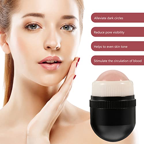 FOMIYES 1 Juego Bola De Piedra Volcánica Masajeador Facial Rodillo Facial Masaje De Raspado De Piel Rodillo De Belleza Para La Cara Belleza Jade Apretar Absorción De Aceite Bola De Masaje - imagen 5