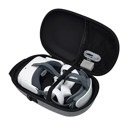 Xingsiyue Tragende Schutz Hülle Kompatibel mit PICO NEO 3 VR Glasses - Aufbewahrungs Tasche Eva Hart Box Handtasche mit Verstellbarem Riemen Cover