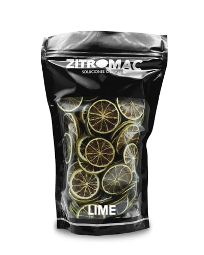 Tranche de citron vert séché 100% naturel - Fruits secs d'exception sans sucre ajouté