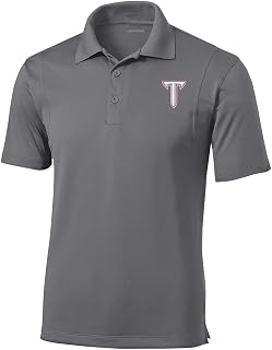 NCAA Men's Prime Athletic Logo Micro Pique Polo with Self Collar