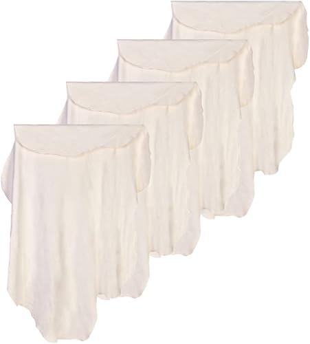 Paquete de 4 paños de gamuza para automóvil de 35 x 24 pulgadas, toalla de secado rápido, toalla de gamuza natural, piel de oveja real, toalla de