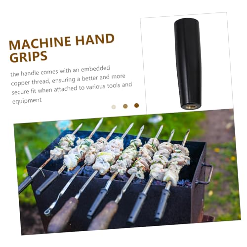 Toddmomy Drehbarer Bakelit-Griff Mit Eingebettetem Kupferfaden Hitzebeständig Und Hochglanzoberfläche Komfortabler Ersatzgriff Für Grillspieße Und Grillzubehör