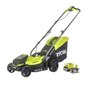 Ryobi grasmaaier 18 V OnePlus Lithium Plus snijden 33 cm-1 accu 4,0 Ah-1 oplader RLM18X33B40
