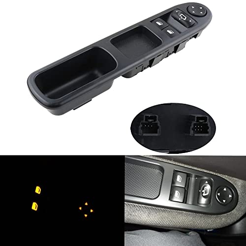 Bouton interrupteur de vitre 6554.E4 avec commande fluide conducteur