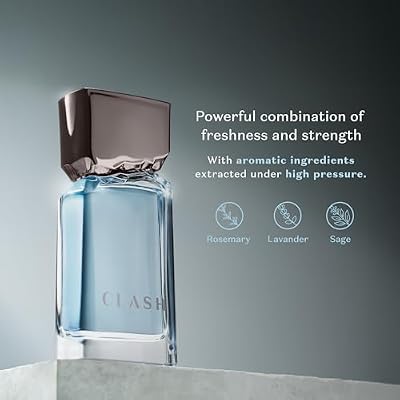 O Boticario Clash Eau de Toilette for Men, Striking Freshness Forged Under Pressure, 3.2 Ounce (100 ml)