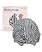 Kitsch Luxury Shower Caps for Women Reusable Waterproof - Large Shower Cap for Women, Non-slip, Quick-dry Hair Cap for Long and Short Hair, Comfortable and Stylish Design - Stripe