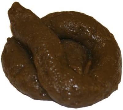 The Little Party Shop Sticky Soft Fake Dog Poo Turd Novelty Practical Joke Prank Fun