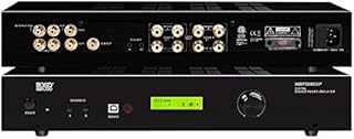 OSD 500W Stereo Power Amplifier, Dual Source, Treble & Bass Control, Auto-On, LED Screen & Remote Control, DSP App Control, Class D XMP500