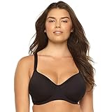 Paramour by Felina | Topaz Breathable Contour Bra (Black, 36DDD)