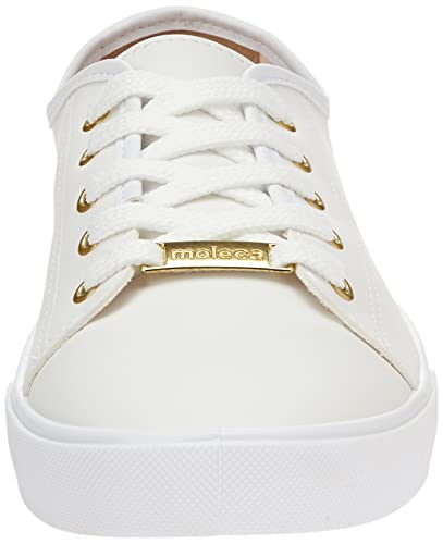 Tênis Moleca Casual Feminino, Branco, 38