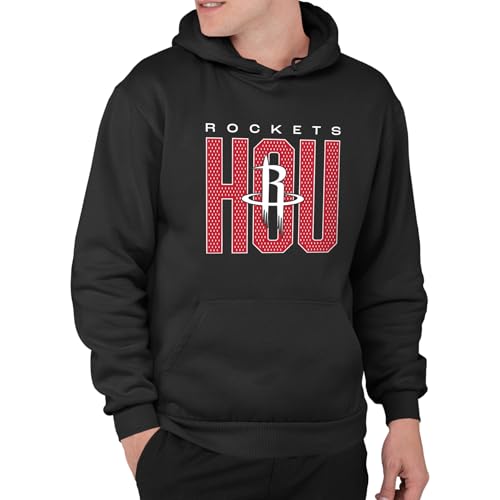 Junk Food NBA - Houston Rockets City Mesh Adult Hoodie Black
