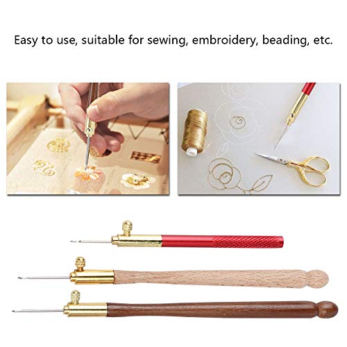 Tambour Hook with 9 Needles (0.7mm, 1mm, 1.2mm) - Image 4