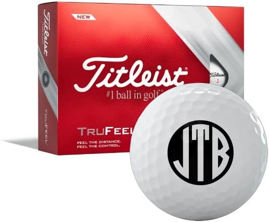 Titleist 2022 TruFeel Monogram Golf Balls