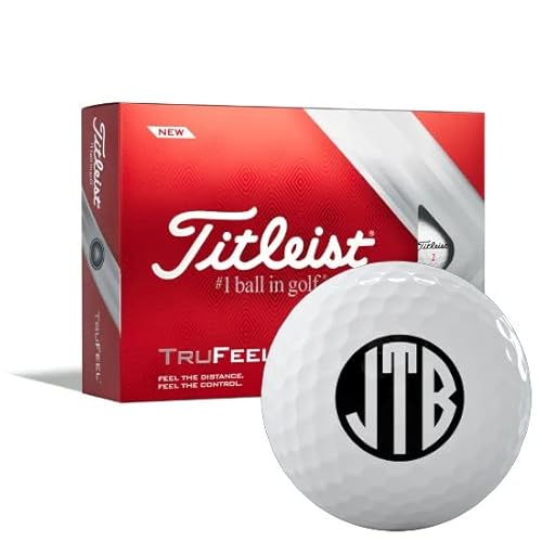Titleist 2022 TruFeel Monogram Golf Balls