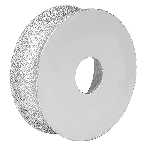 Tbest Grinding Discs,7.3cm Brazed Grinding Wheel Concave Abrasive Wheel for Stone Marble (Concave grinding wheel 3.5)