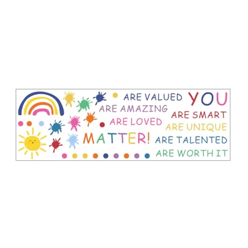 Vinilos Decorativos con Frases Motivacionales Acuarela