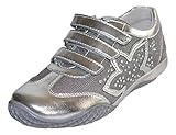  Naturino Vanessa, Mädchen Halbschuh (Silber, 28)