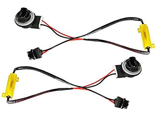 Ijdmtoy (2 Hyper Flash Fix Error Free Wiring Adapters Compatible With 3156 3056 3356 Led Turn Signal Light Bulbs #TOP5