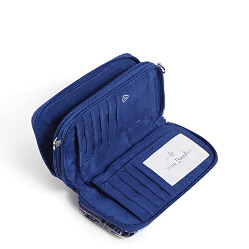 Image of Vera Bradley Women's Cotton All in One Crossbody Purse With RFID Protection