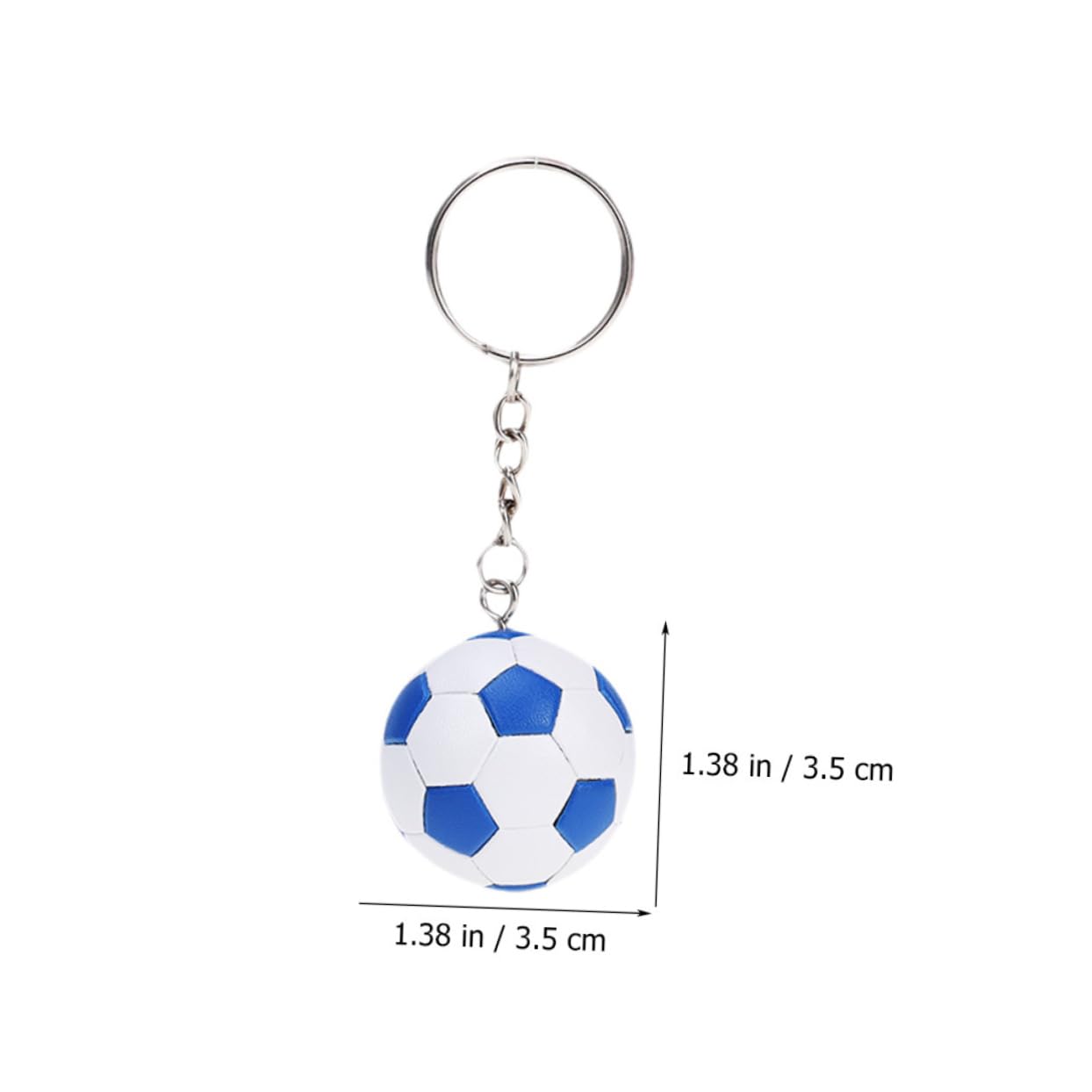 TOYANDONA Llaveros De Fútbol Compactos De Colgante Decorativo Bolsas Del Deporte