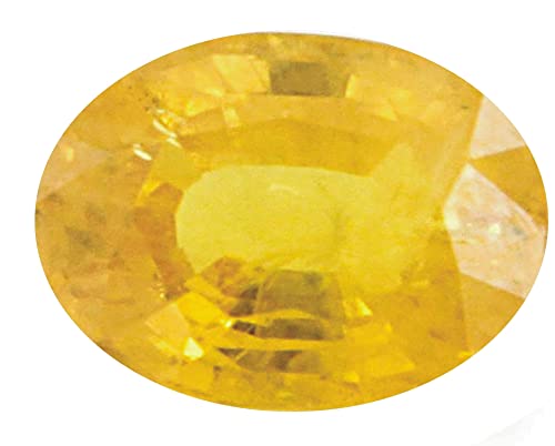 Saphir Jaune Ceylan véritable pierre pukhraj naturelle de 3 à 12 ratti