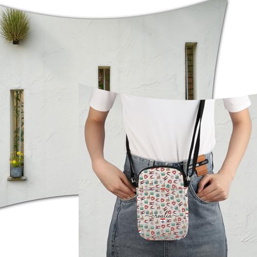 VAMSII Croatia Crossbody Bag Croatia Travel Gift Croatia Vacation Gift Welcome To Croatia Gift4