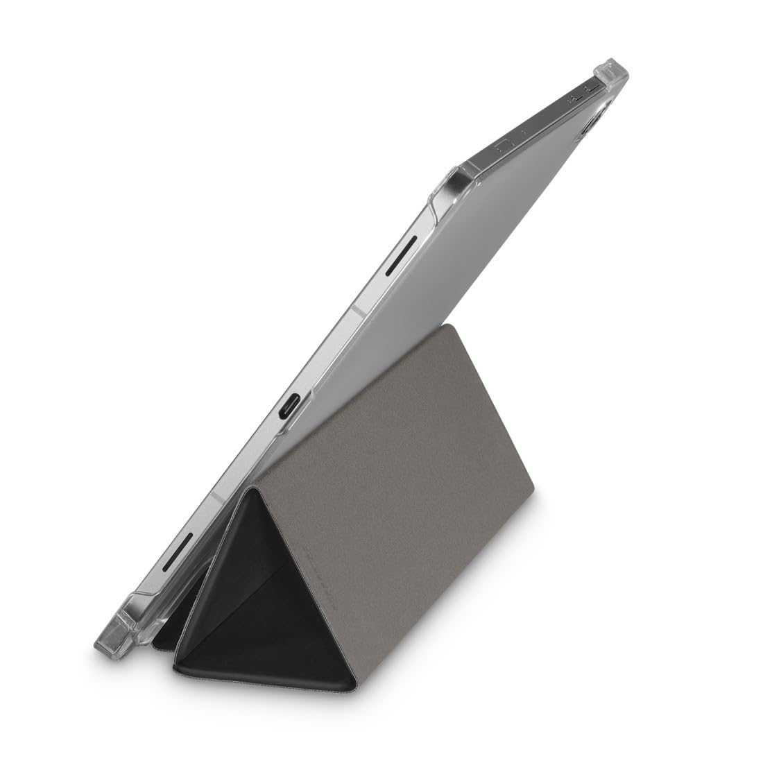 Hama Cover per tablet Samsung Galaxy Tab S11 (11), custodia protettiva Fold Clear, scomparti S Pen e penne, custodia a cavalletto, retro trasparente, standby automatico, magnetica, leggera, nero