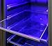 Vinotemp Wine and Beverage Cooler Refrigerator Dual Zone 19 in. Drink Fridge for Bottles and Cans, Adjustable Temperature Control with Glass Doors, 33 Bottle & 101 Can, Stainless Steel