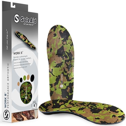 Plantillas Orthotic SoleAid Work III para mujer 8-8.5 / hombre 6-6.5 miniatura 3