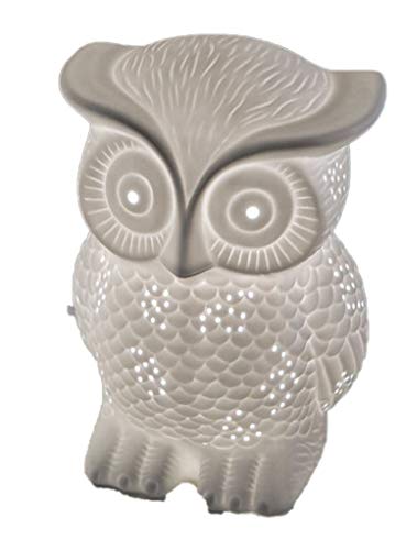 Formano Eule als Deko-Lampe Tischleuchte Nachttischlampe Nachttischleuchte...