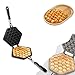 Machine à gaufres, Gaufrier Bubble Waffle, bubble gaufrier oeuf poêle à frire gâteau antiadhésif bricolage cuisson moule plaque