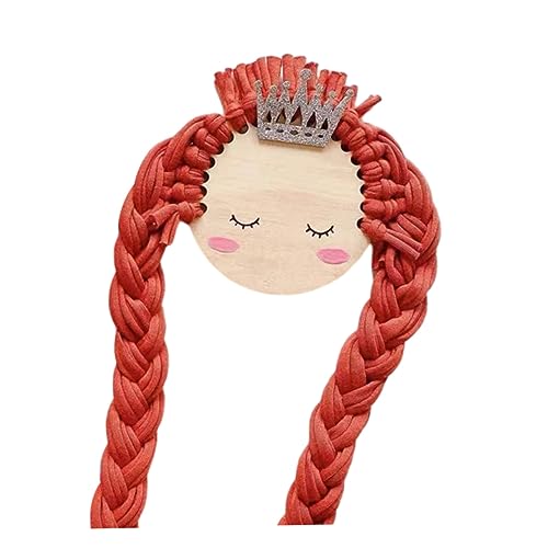 Pinces à cheveux support mural bois TOYANDONA pour rangement chambre