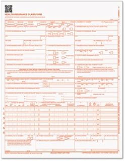 Centers for Medicare and Medicaid Services Forms, 8 1/2 x 11, 500 Forms, Sold as 1 Package