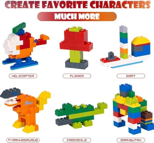 Image of SKY LINE OCEAN Building Blocks Set - 1100 Pieces, Random Colors & Shapes, STEM Toys for Kids 6+ Years | Compatible Bricks, Educational Gift for Boys & Girls | 6 Months Structural Warranty