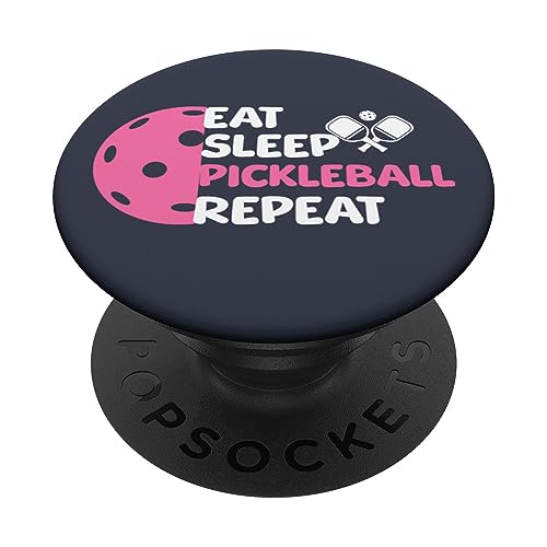 Pickleball Player Eat Sleep Pickleball Repeat Rose PopSockets PopGrip Interchangeable Pickleball Player Eat Sleep Pickleball Repeat Rose PopSockets PopGrip Interchangeable