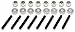 Moroso 68820 VALVE COVER, STUD KIT FOR CAST ALUMINUM VALVE COVERS