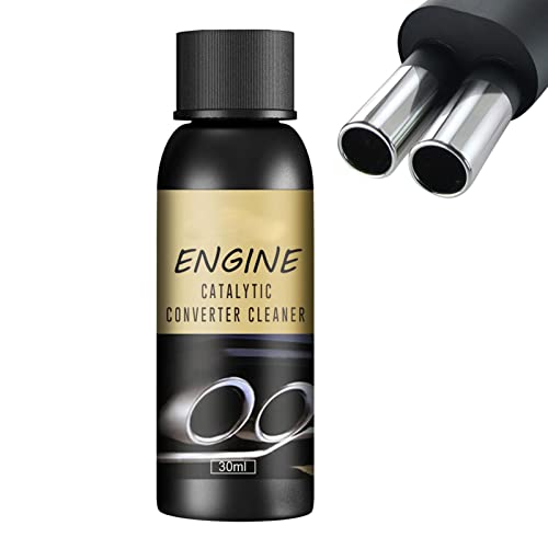 Keptfeet Convertitore Catalitico Pulitore, Strumenti per la Pulizia del Motore Senza smontaggio da 30 ml, Efficaci per la Pulizia di scarichi, Serbatoi 'Olio, iniettori d'olio, Teste